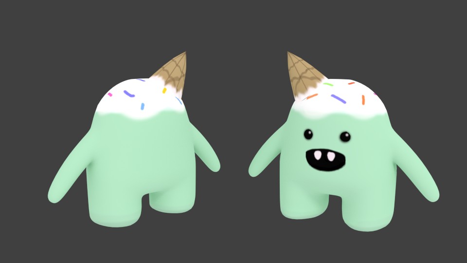 Cute Monster preview image 1